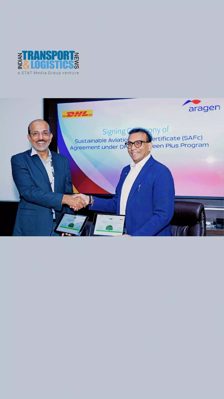 DHL Express India, Aragen LifeSciences sign GoGreen Plus partnership