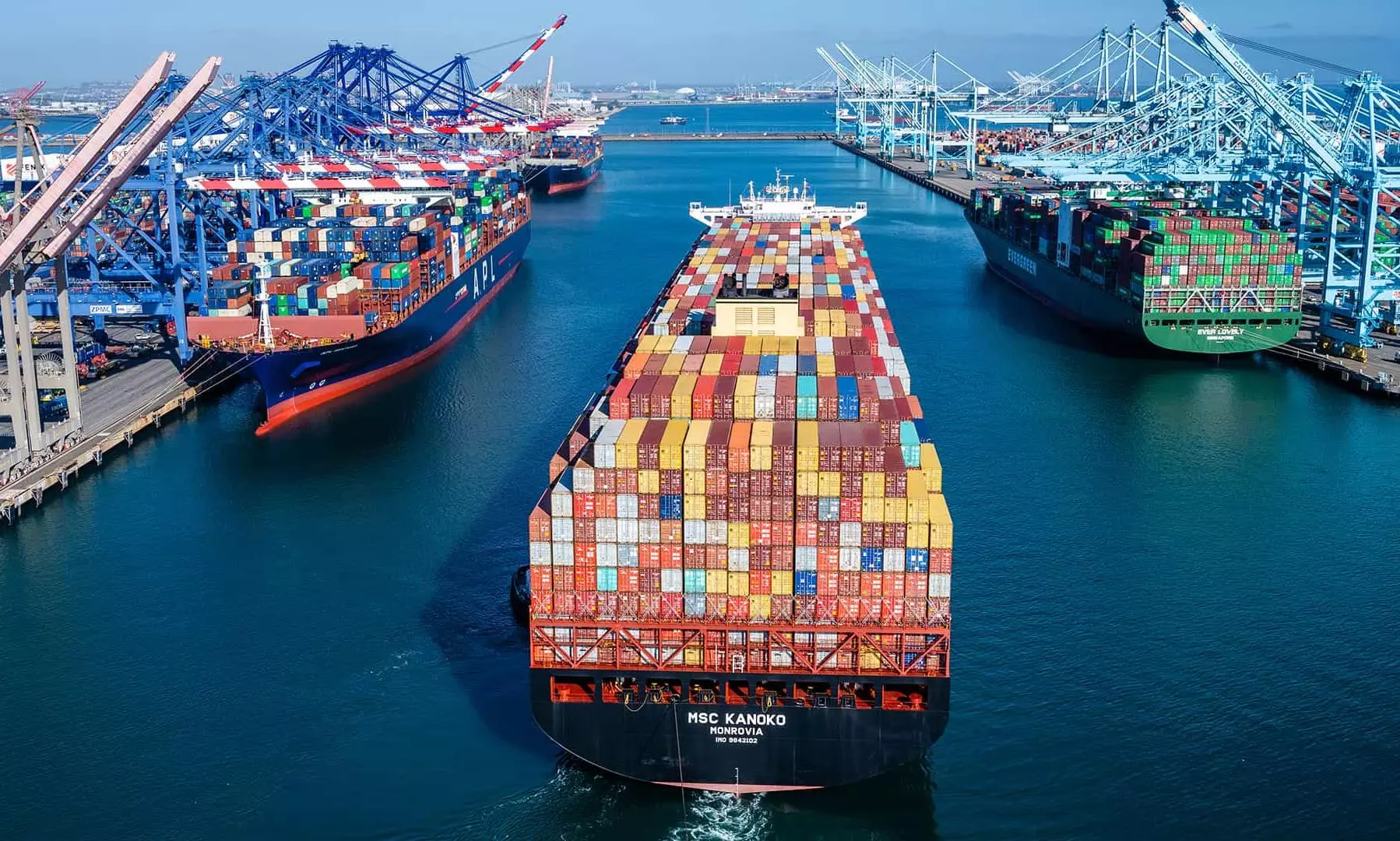 Port of Los Angeles Jan volume up 18%, Long Beach up 17%