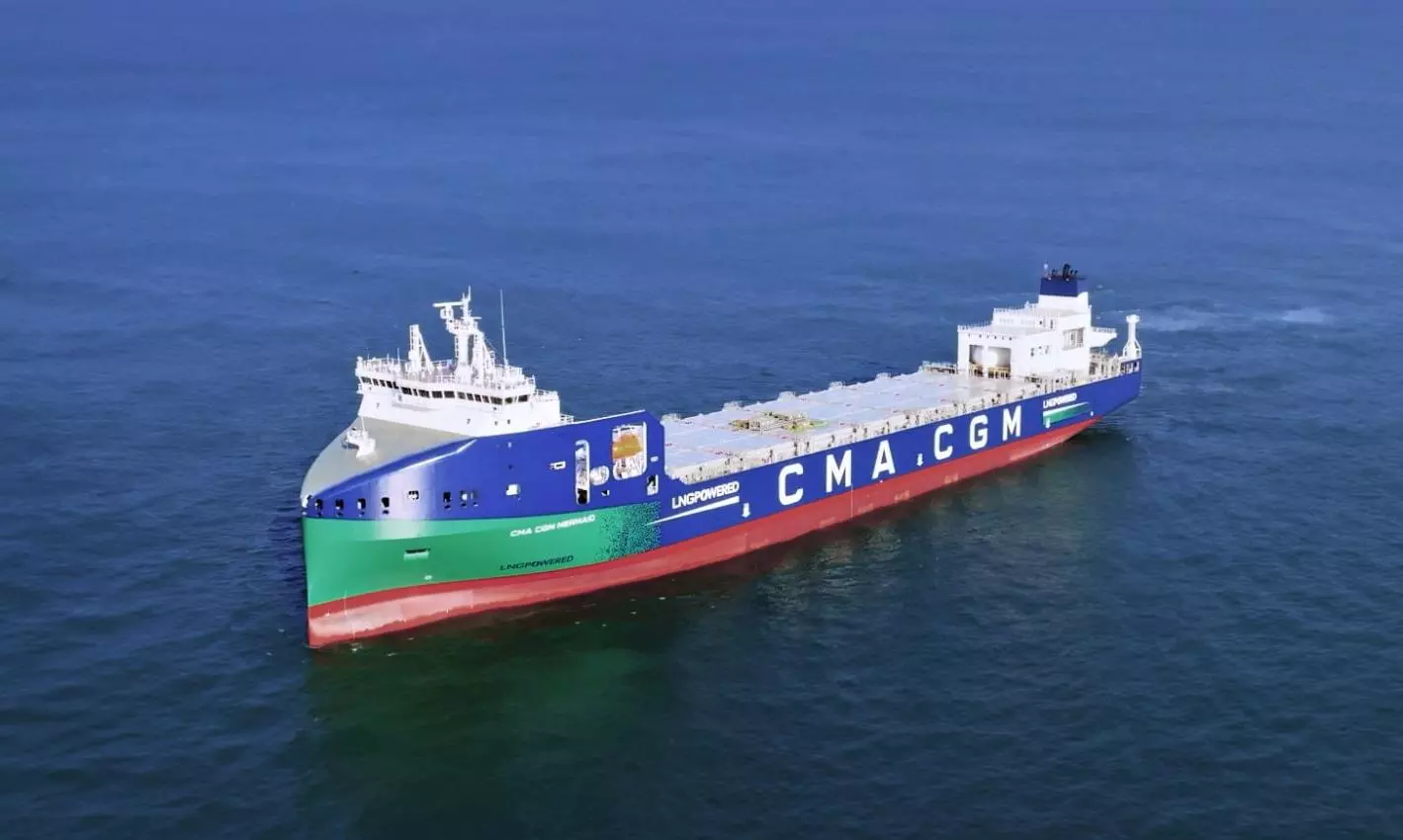 CMA CGM Mermaid: First among 10 ships with better energy performance