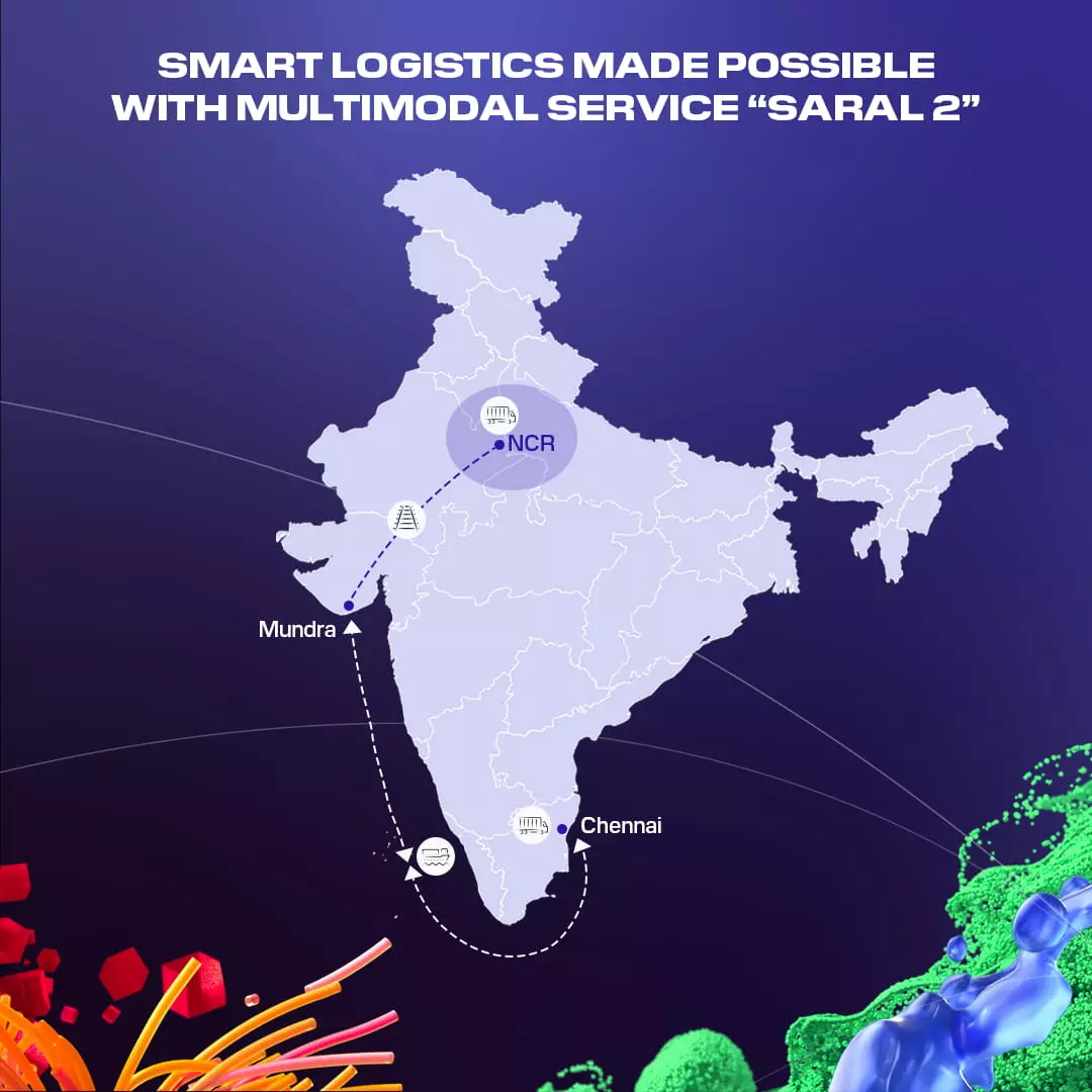 DP World launches multimodal service SARAL 2 connecting Chennai to Delhi-NCR