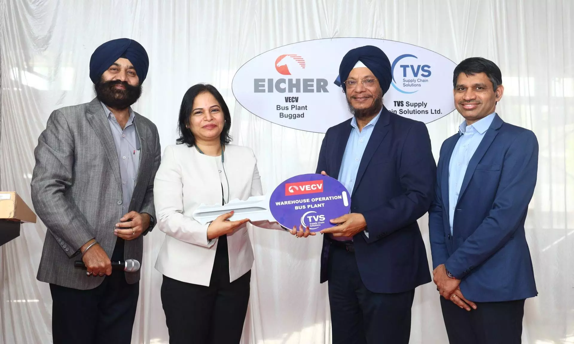 TVS SCS wins new logistics deal for Eicher’s bus facility in Baggad