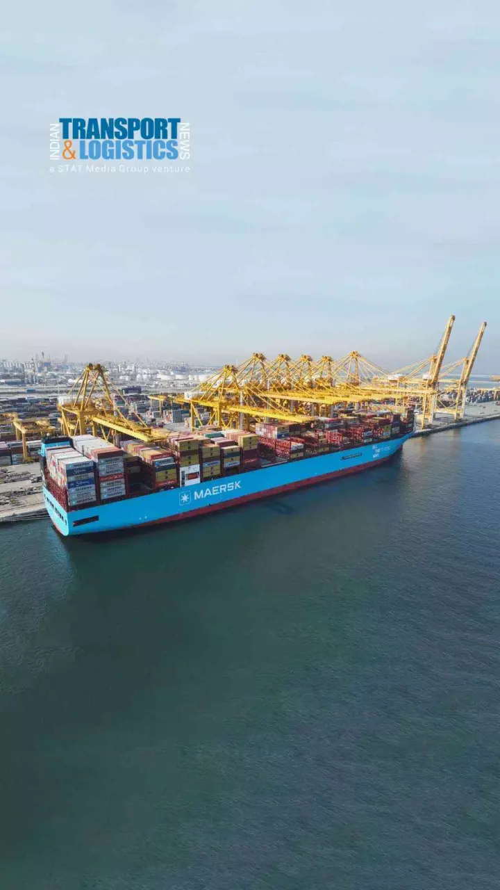 Green methanol-enabled Ane Maersk makes first call in Dubai