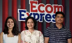 (L-R) Jyoti Tandon, VP – financial controller; Pallavi Tyagi, chief marketing officer and Praveen Kumar Agarwal, head – security and loss prevention of Ecom Express (L-R) Jyoti Tandon, VP – financial controller; Pallavi Tyagi, chief marketing officer and Praveen Kumar Agarwal, head – security and loss prevention of Ecom Express