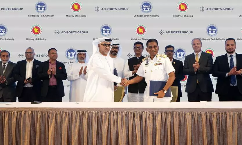 AD Ports to explore developing terminal in Chittagong Port