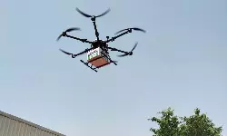 Blue Dart commences drone deliveries with Skye Air Blue Dart commences drone deliveries with Skye Air
