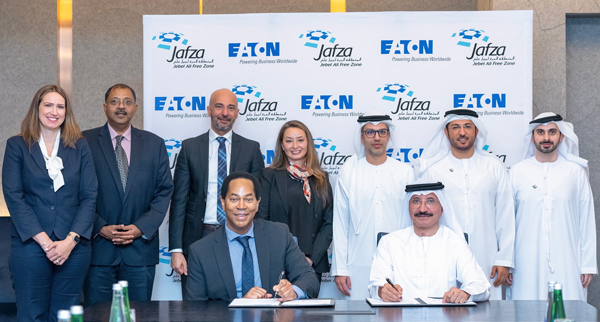Jafza, Eaton sign agreement to build manufacturing & R&D facility Jafza, Eaton sign agreement to build manufacturing & R&D facility