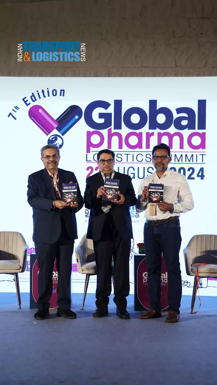 Dr Ravi Prakash Mathur launches new book on supply-chain at GPLS 2024