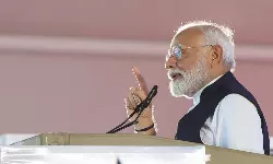 PM lays foundation stone of Rs 76,000cr Vadhvan Port in Palghar PM lays foundation stone of Rs 76,000cr Vadhvan Port in Palghar