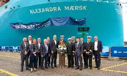 Alexandra Maersk joins Maersks dual-fuel methanol fleet