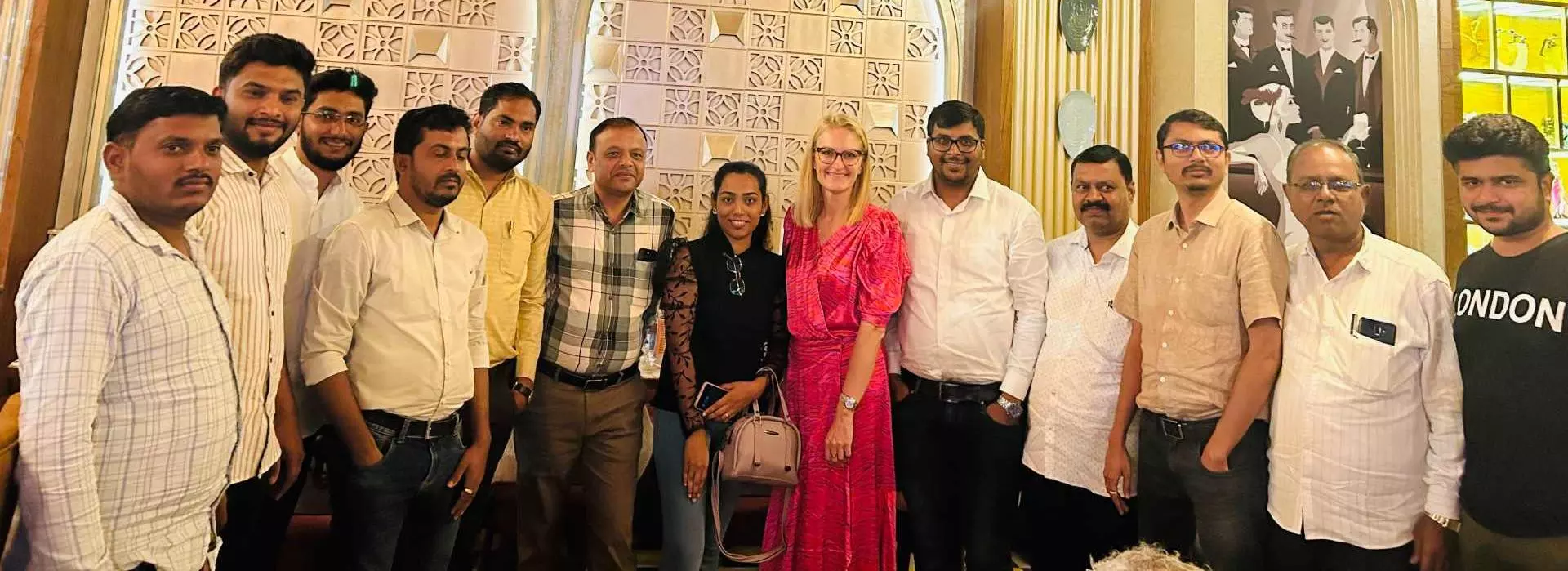 Lina Jasutiene with exporters in Nashik on October 19, 2024 during the workshop. Lina Jasutiene with exporters in Nashik on October 19, 2024 during the workshop.