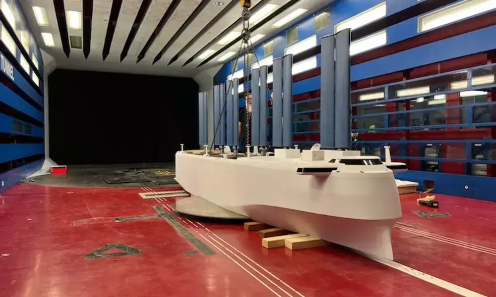 Worlds first wind-powered PCTC vessel design put to the test Worlds first wind-powered PCTC vessel design put to the test