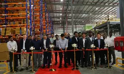 (L-R) Toby Hogg, General Manager, LS Division, Global Business Headquarters, Nippon Express, Mayur Toshniwal, Managing Director, NX Logistics India, Vinay Dhanani, President, Zepto, Madhusudhan G, Chairman & Managing Director, Sumadhura Group and Nagoya Teruaki, Regional General Manager, NX Logistics India inaugurating the warehousing facility at Sumadhura Logistics Park. (L-R) Toby Hogg, General Manager, LS Division, Global Business Headquarters, Nippon Express, Mayur Toshniwal, Managing Director, NX Logistics India, Vinay Dhanani, President, Zepto, Madhusudhan G, Chairman & Managing Director, Sumadhura Group and Nagoya Teruaki, Regional General Manager, NX Logistics India inaugurating the warehousing facility at Sumadhura Logistics Park.