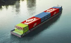 CMA CGM, Nike to use electric barge for Vietnam operations CMA CGM, Nike to use electric barge for Vietnam operations