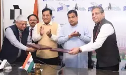 NHLML and IWAI sign MoU for Multi-Modal Logistics Park in Varanasi NHLML and IWAI sign MoU for Multi-Modal Logistics Park in Varanasi