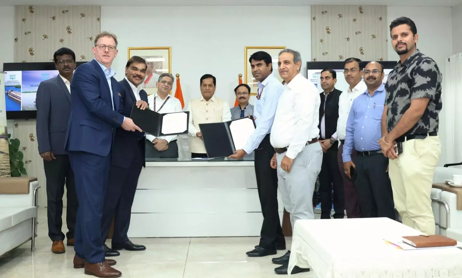 Rhenus signs MoU with Inland Waterways Authority of India (IWAI) Rhenus signs MoU with Inland Waterways Authority of India (IWAI)