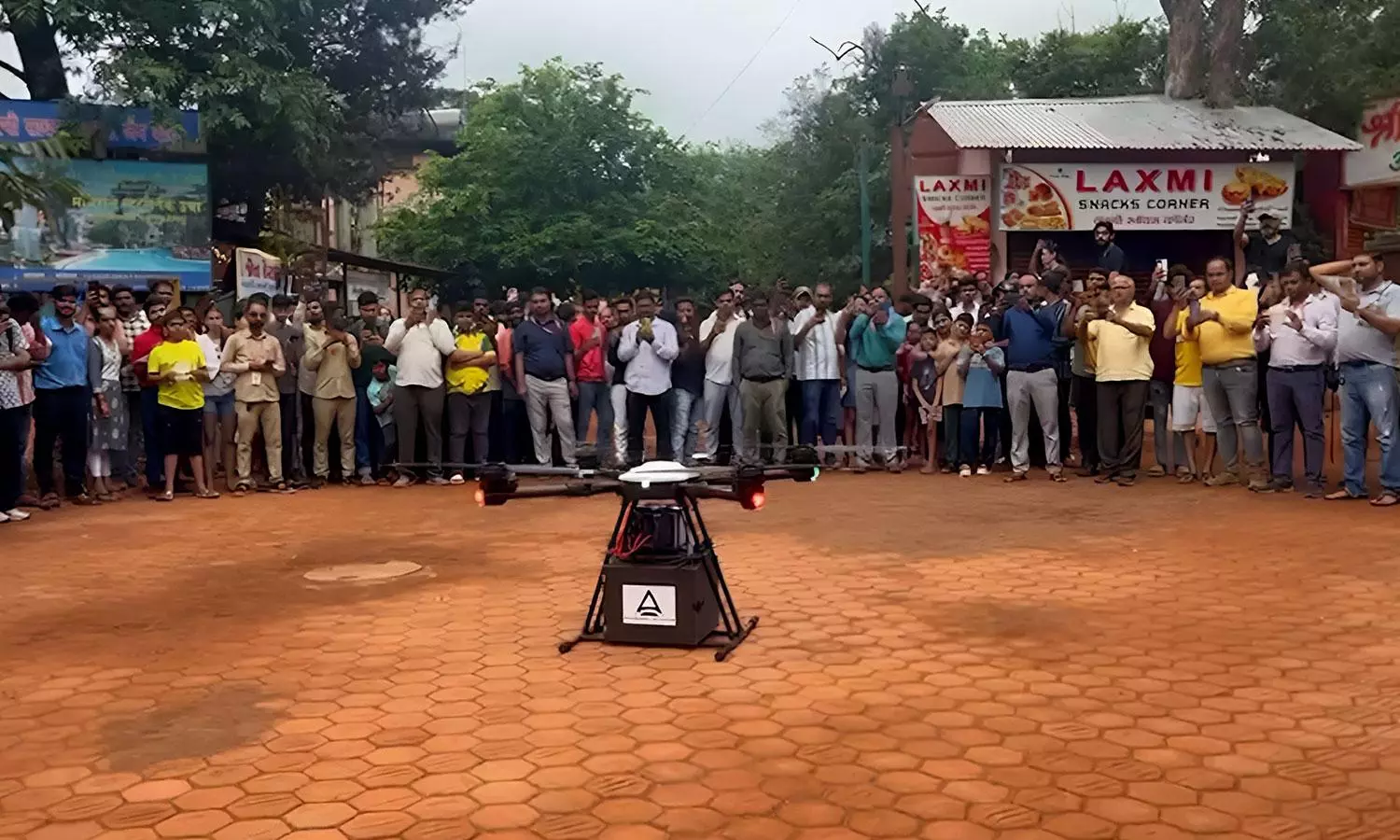 India Post flies a postal bag by drone from Karjat to Matheran in 15 mins India Post flies a postal bag by drone from Karjat to Matheran in 15 mins