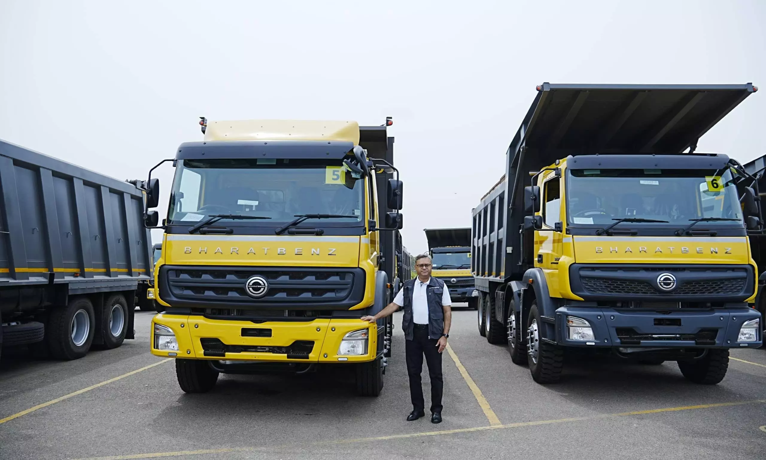 DICV launches new BharatBenz trucks for India’s infra and mining boom