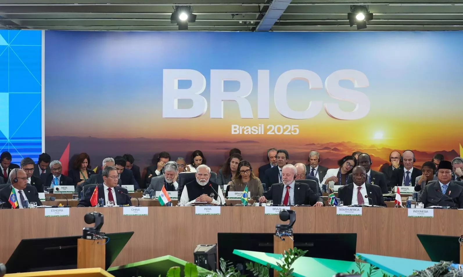 Prime Minister Narendra Modi at BRICS Summit in Rio de Janeiro, Brazil Prime Minister Narendra Modi at BRICS Summit in Rio de Janeiro, Brazil