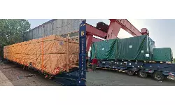Tiger Logistics moves solar module machinery China to India Tiger Logistics moves solar module machinery China to India