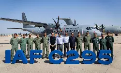 Airbus hands over last Spain-built C295 to IAF, India to build 40 Airbus hands over last Spain-built C295 to IAF, India to build 40