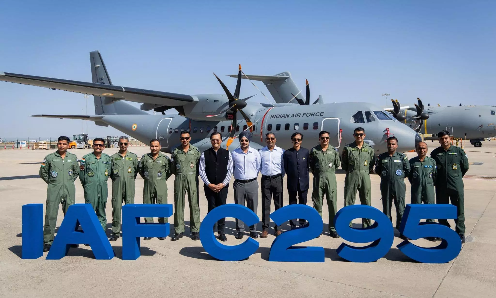 Airbus hands over last Spain-built C295 to IAF, India to build 40 Airbus hands over last Spain-built C295 to IAF, India to build 40