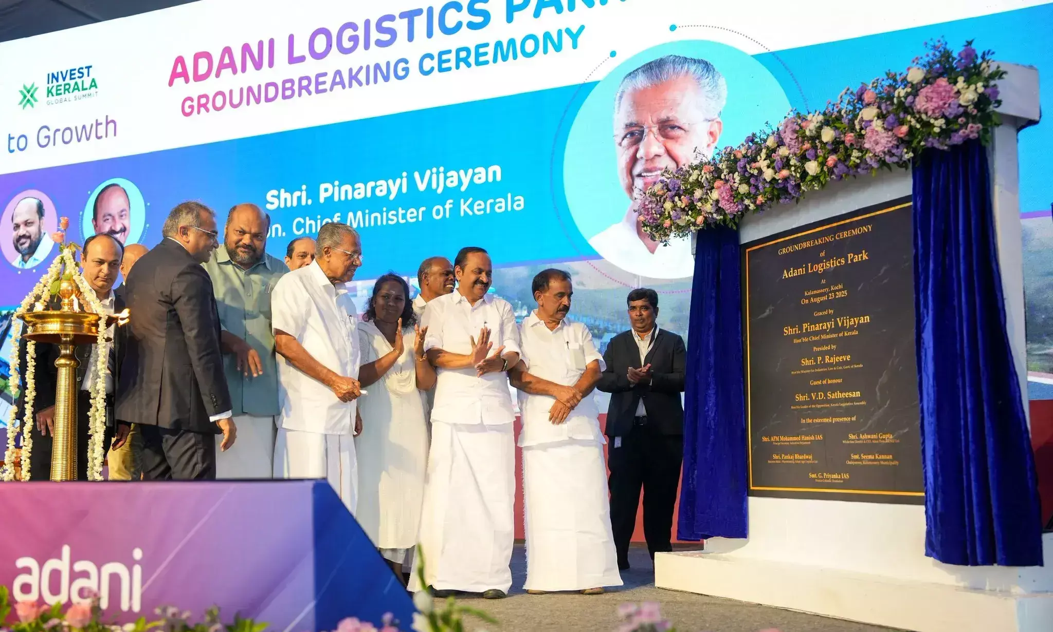 Adani Logistics Park breaks ground in Kochi