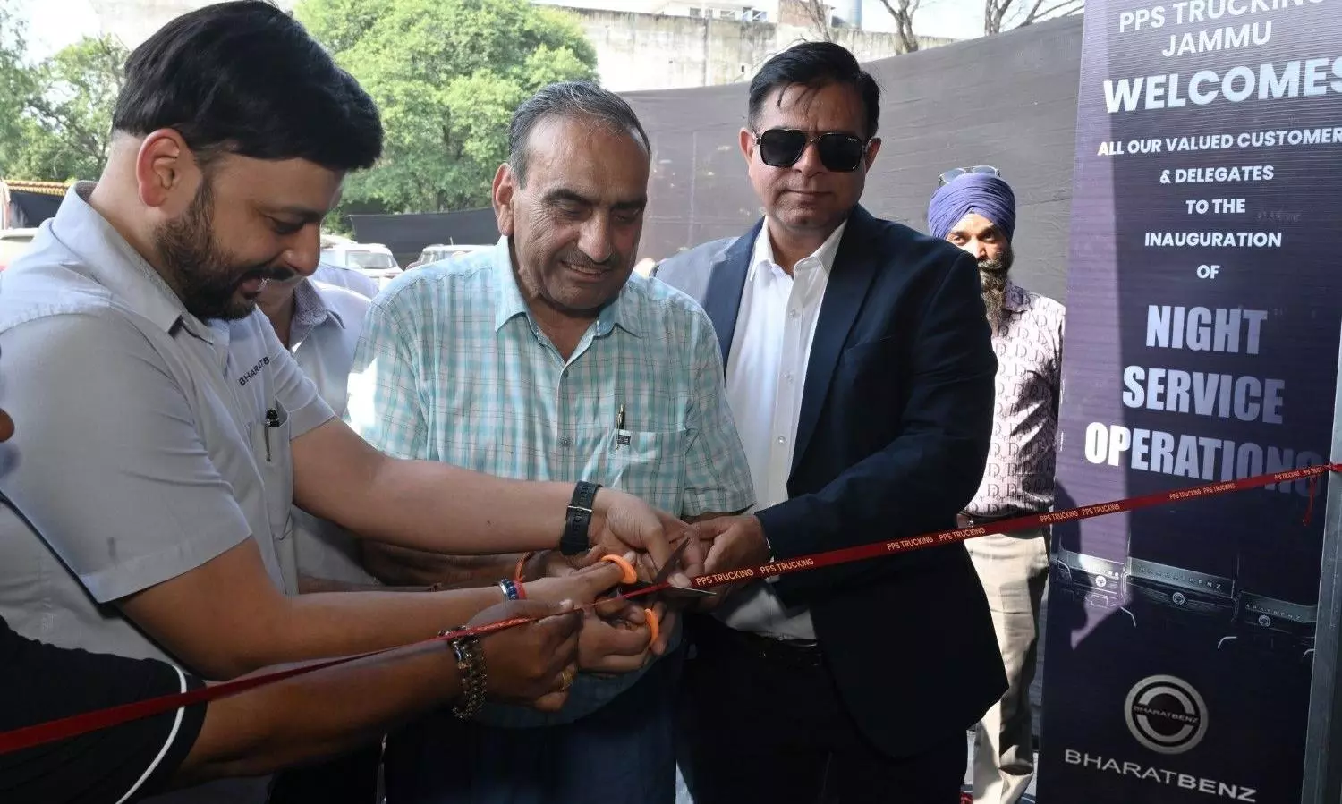 BharatBenz opens a new dealership in Jammu with PPS Trucking BharatBenz opens a new dealership in Jammu with PPS Trucking
