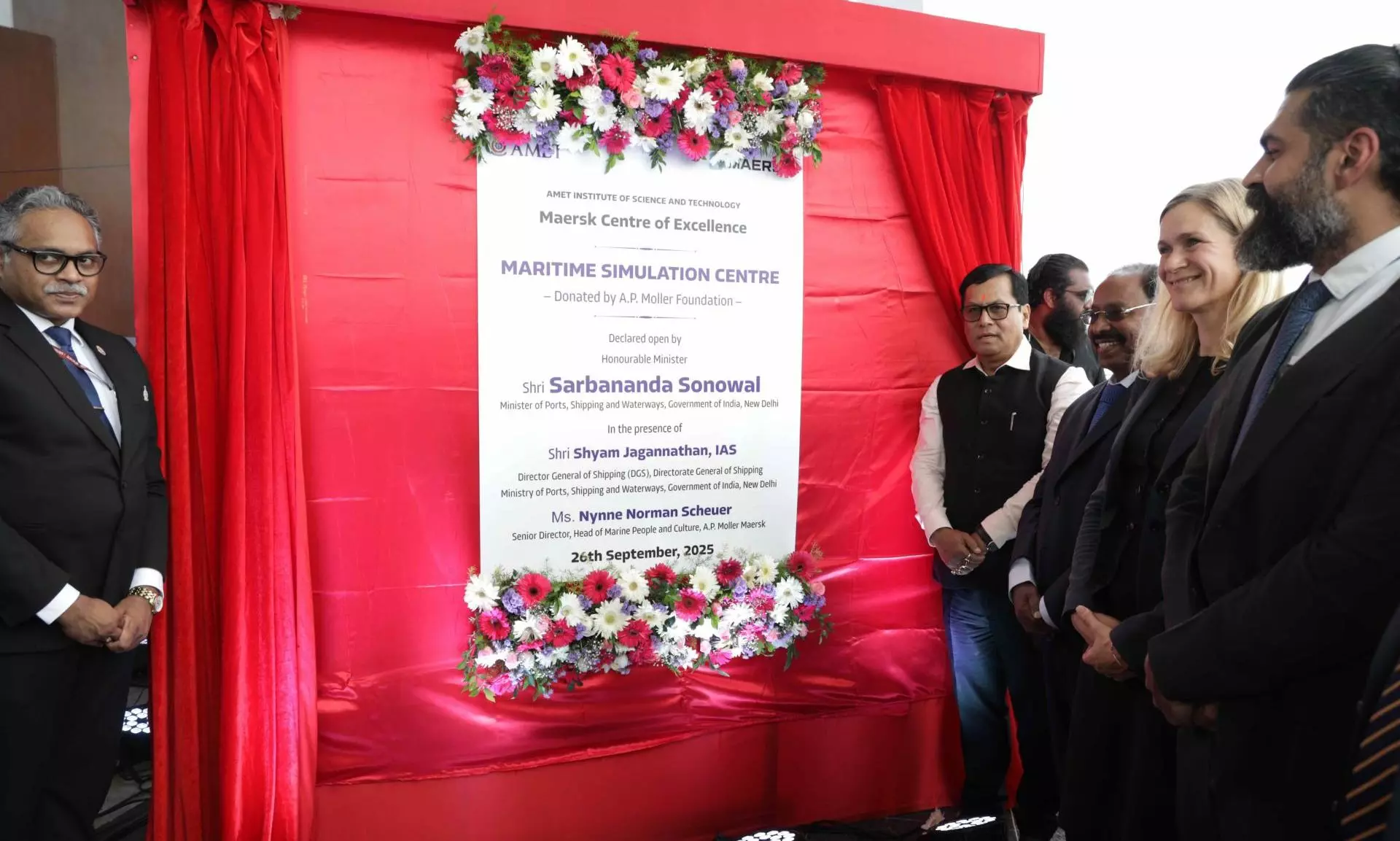 Sarbananda Sonowal inaugurates maritime simulation centre in Chennai