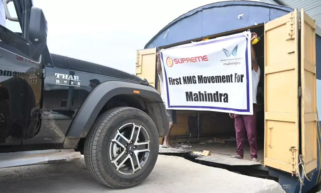 Supreme executes first NMG rail movement for Mahindra, Volkswagen Škoda Supreme executes first NMG rail movement for Mahindra, Volkswagen Škoda