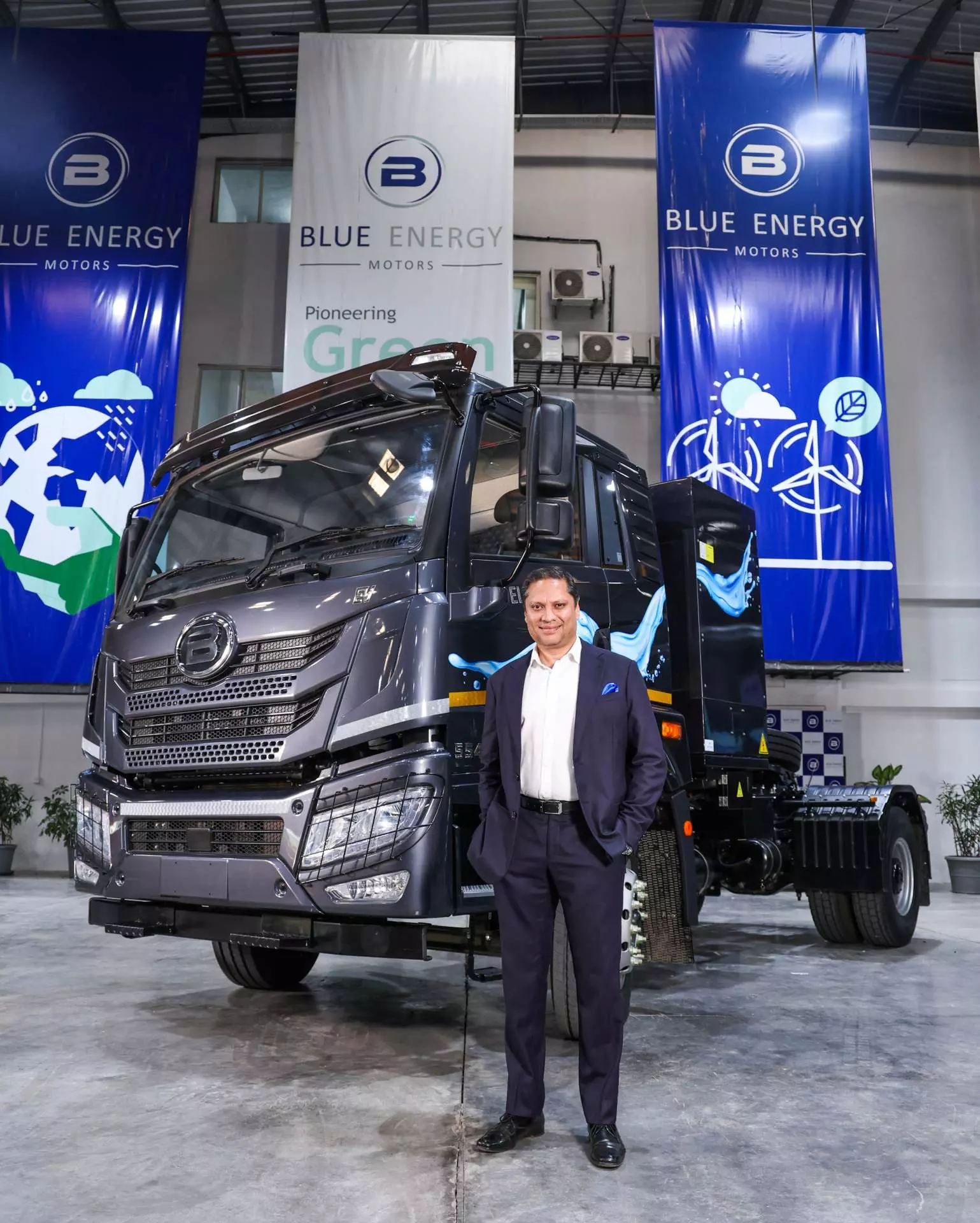 Anirudh Bhuwalka, Founder and Managing Director, Blue Energy Motors