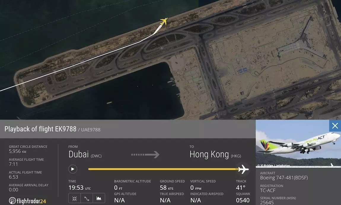 Two killed after 747F operated for Emirates crashed off at Hong Kong Two killed after 747F operated for Emirates crashed off at Hong Kong