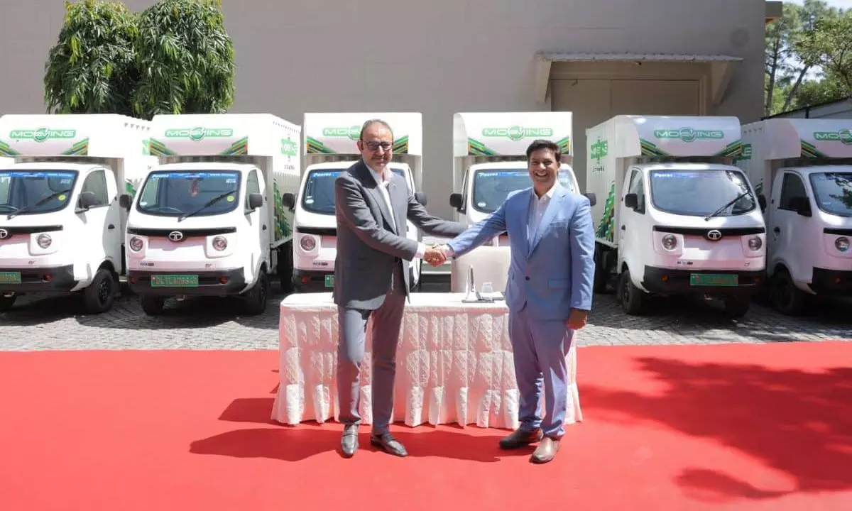 MoEVing partners with Tata Motors to deploy 700 electric vehicles MoEVing partners with Tata Motors to deploy 700 electric vehicles