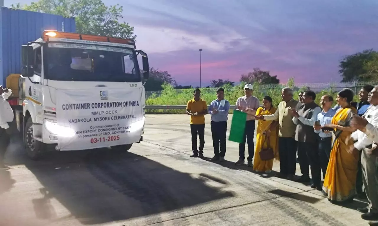 CONCOR launches first export shipment from Mysuru MMLP CONCOR launches first export shipment from Mysuru MMLP