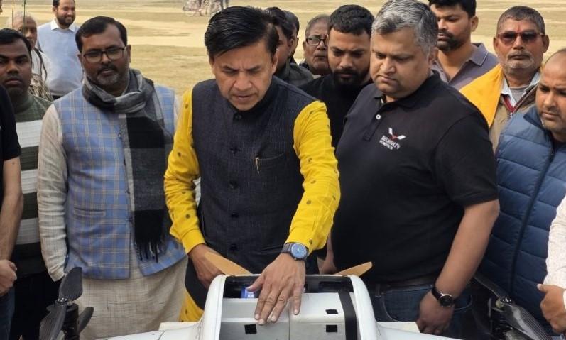 Delhivery tests autonomous drone in Deoria for faster rural delivery