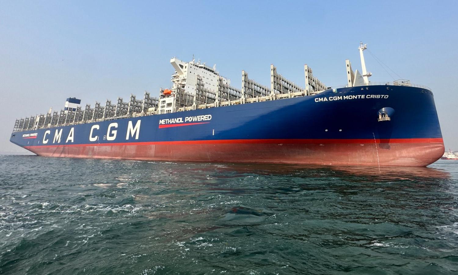 CMA CGM adds 400th owned vessel to fleet with methanol ship launch