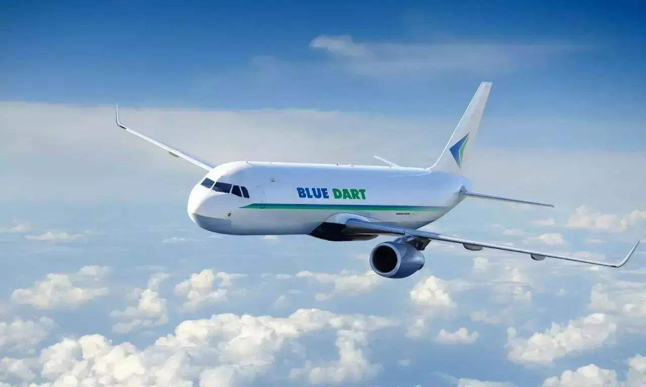 Blue Dart Q3 profit falls by 16% despite revenue growth at ₹1,616 crore