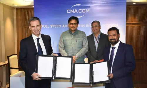 CMA CGM orders six Indian-built LNG vessels for green fleet CMA CGM orders six Indian-built LNG vessels for green fleet