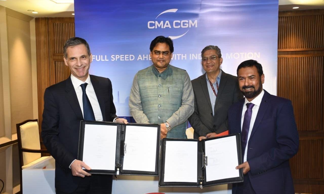 CMA CGM orders six Indian-built LNG vessels for green fleet