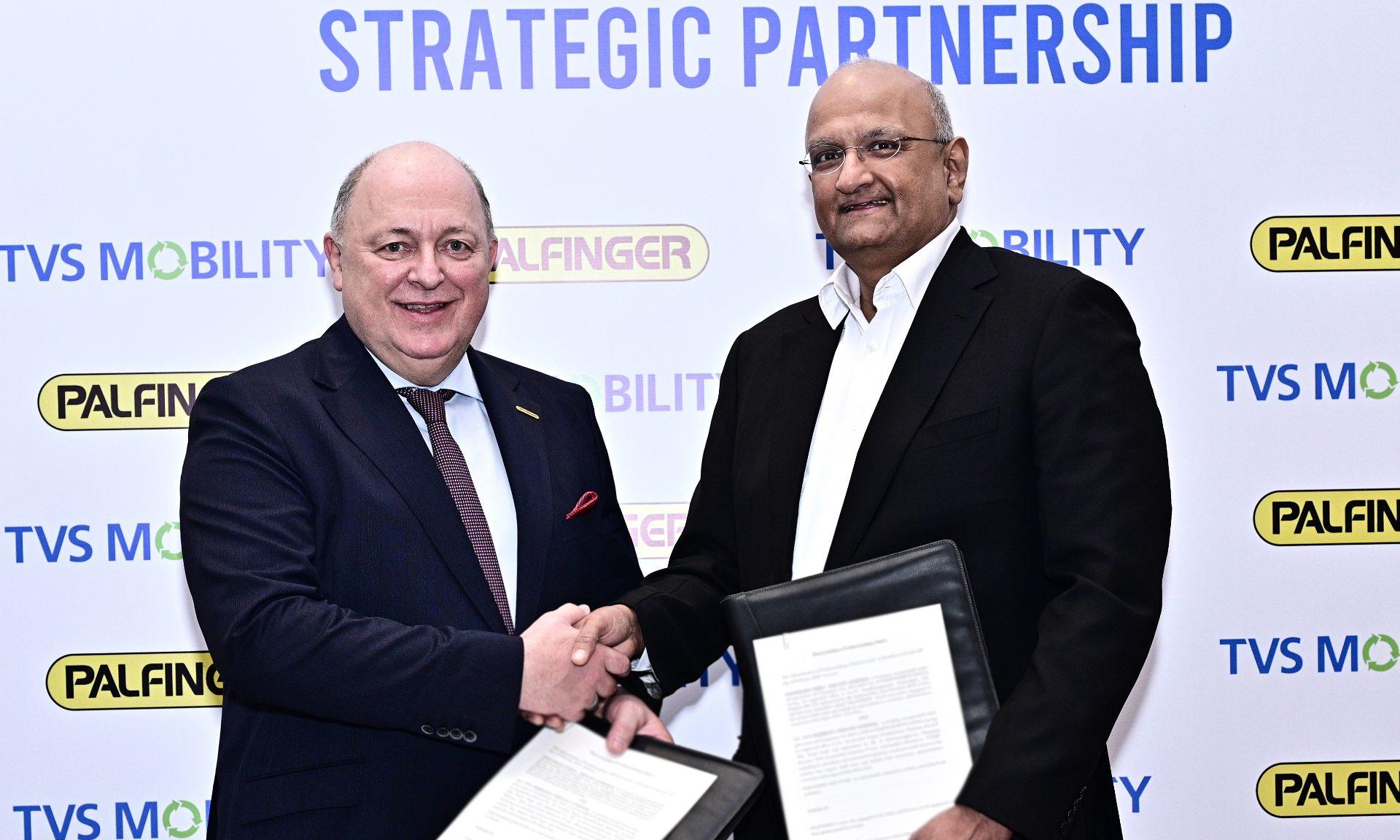 TVS, Palfinger partner for end-to-end operations; to invest ₹350 cr for Pune plant