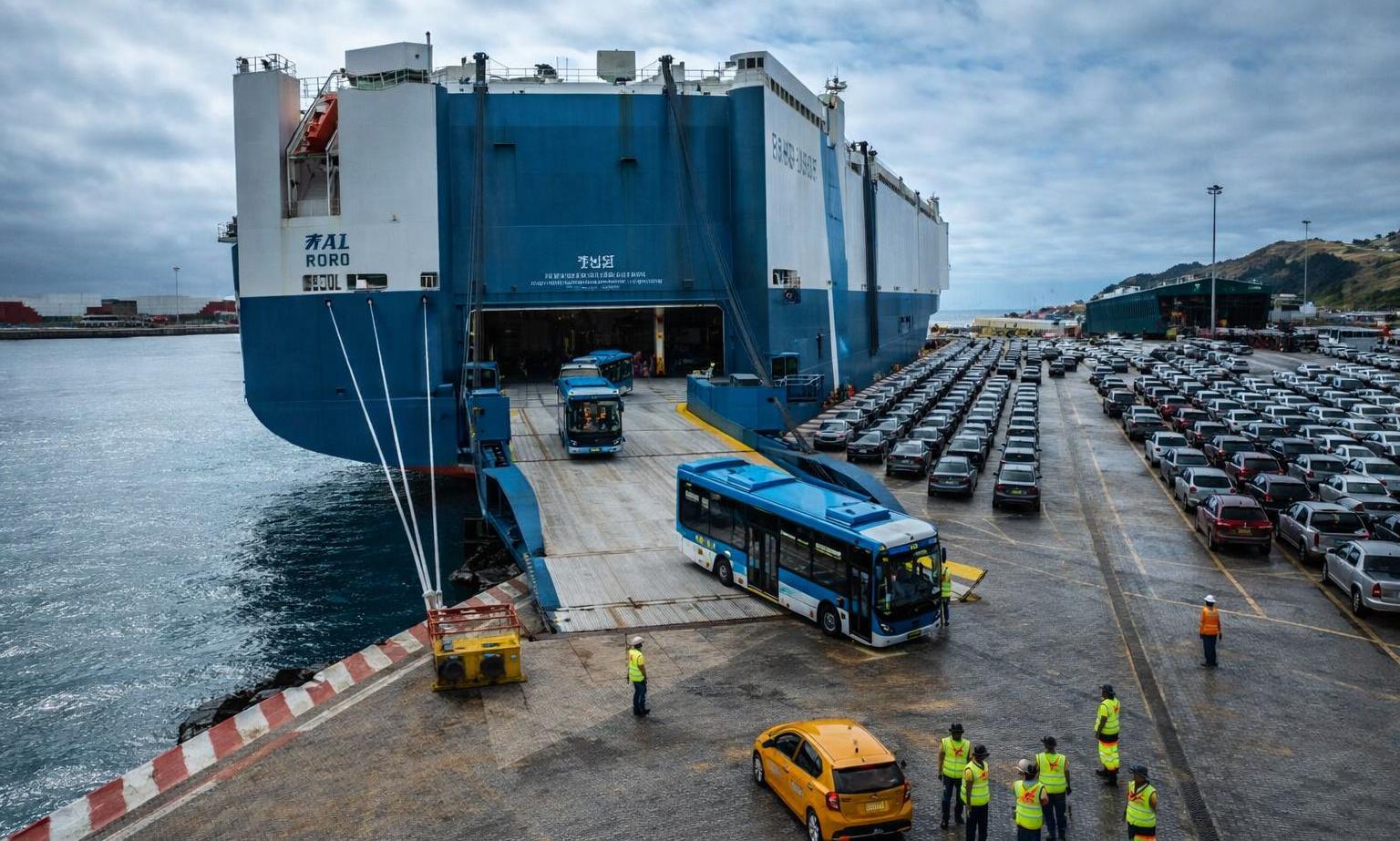 deugro ships 92 vehicles from China to Chile amid peak season