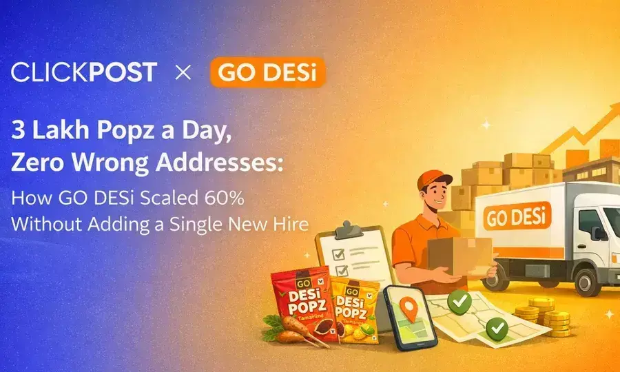 GO DESi cuts rerouting costs 45% with ClickPost AI logistics