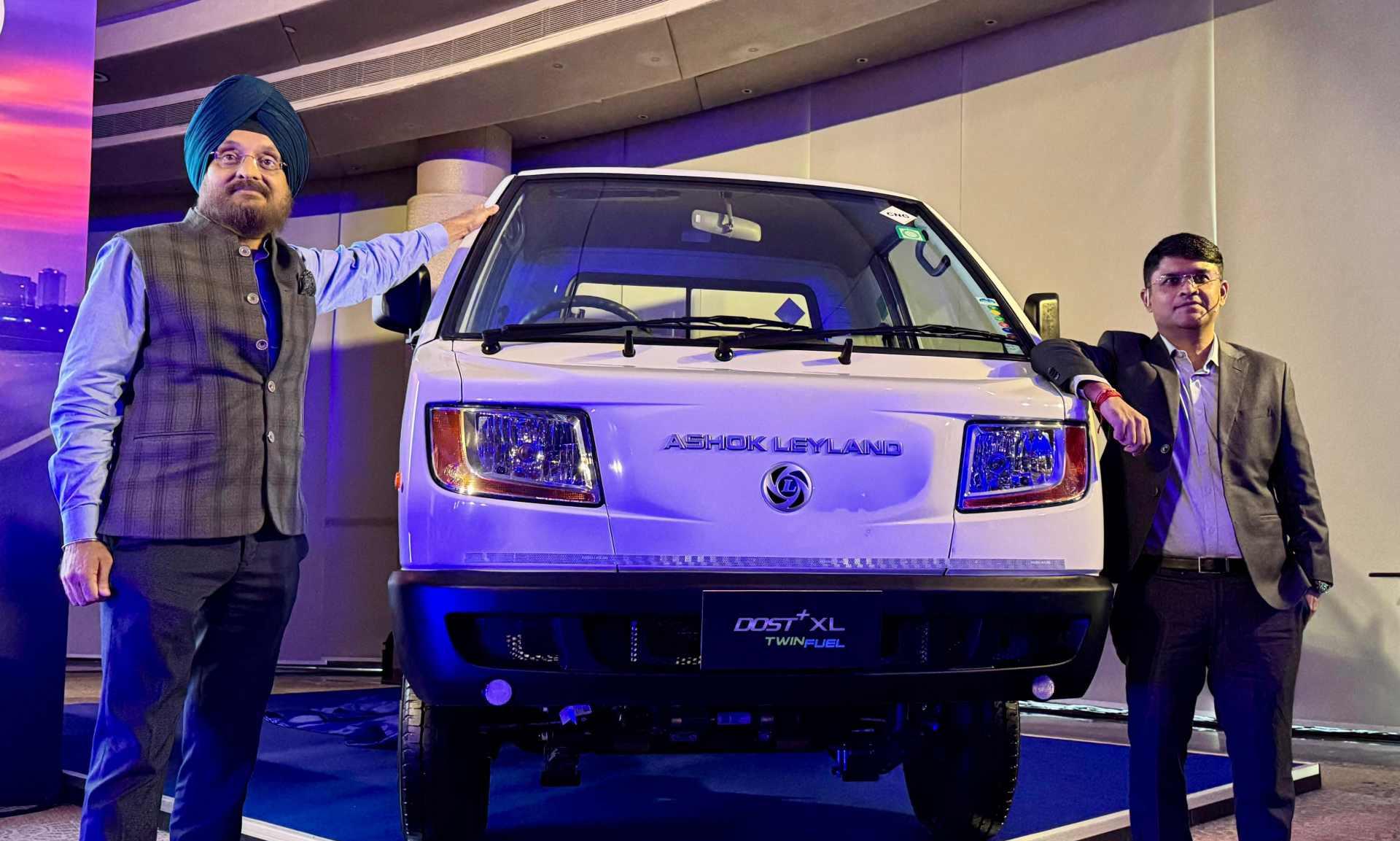 Ashok Leyland launches twin fuel DOST, DOST+ XL LCVs in India segments