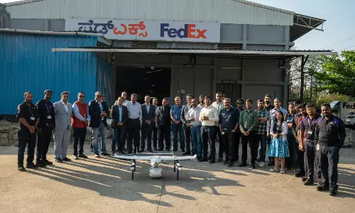 FedEx, IIT Madras test high-speed urban drone logistics
