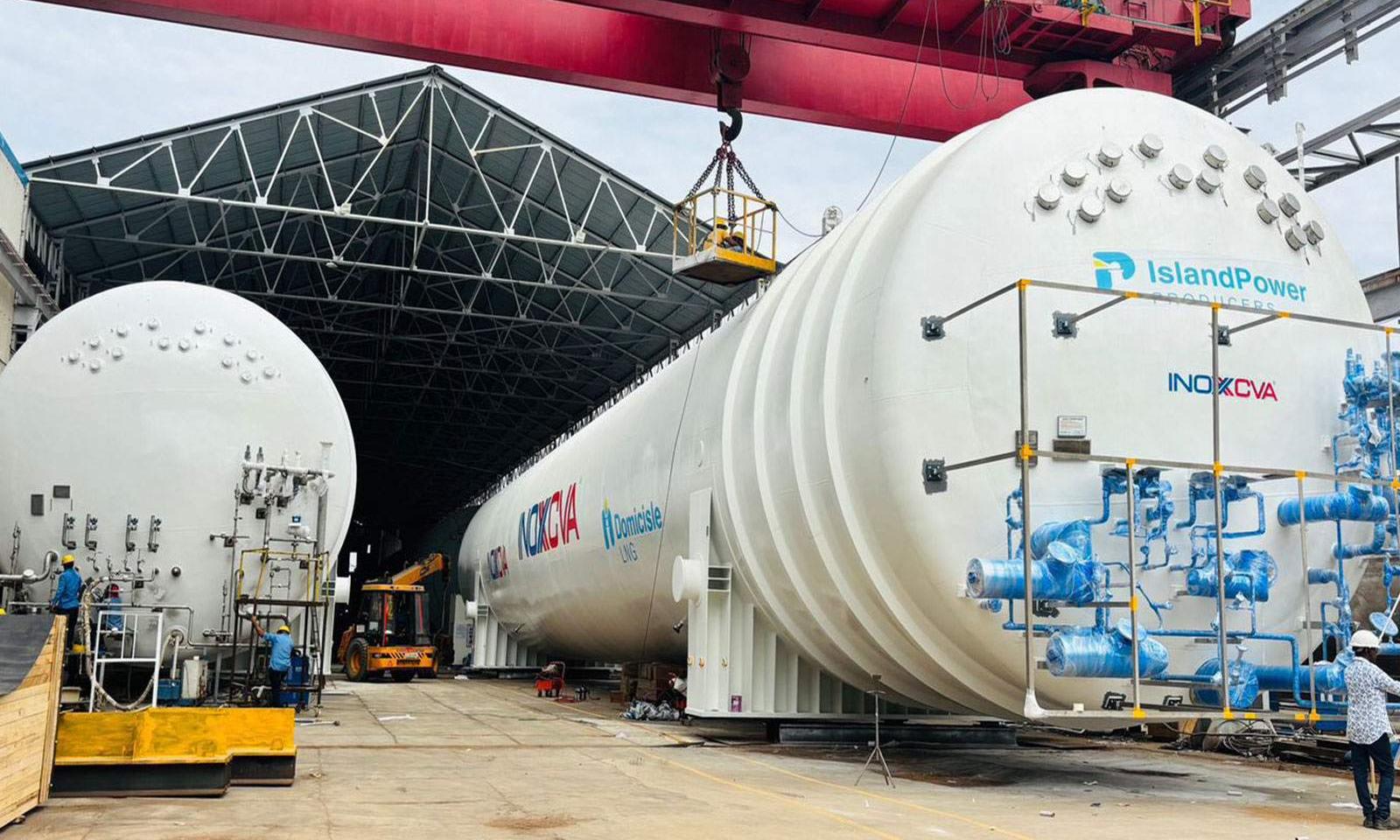 Deendayal Port aids LNG tank dispatch by INOX India to Bahamas