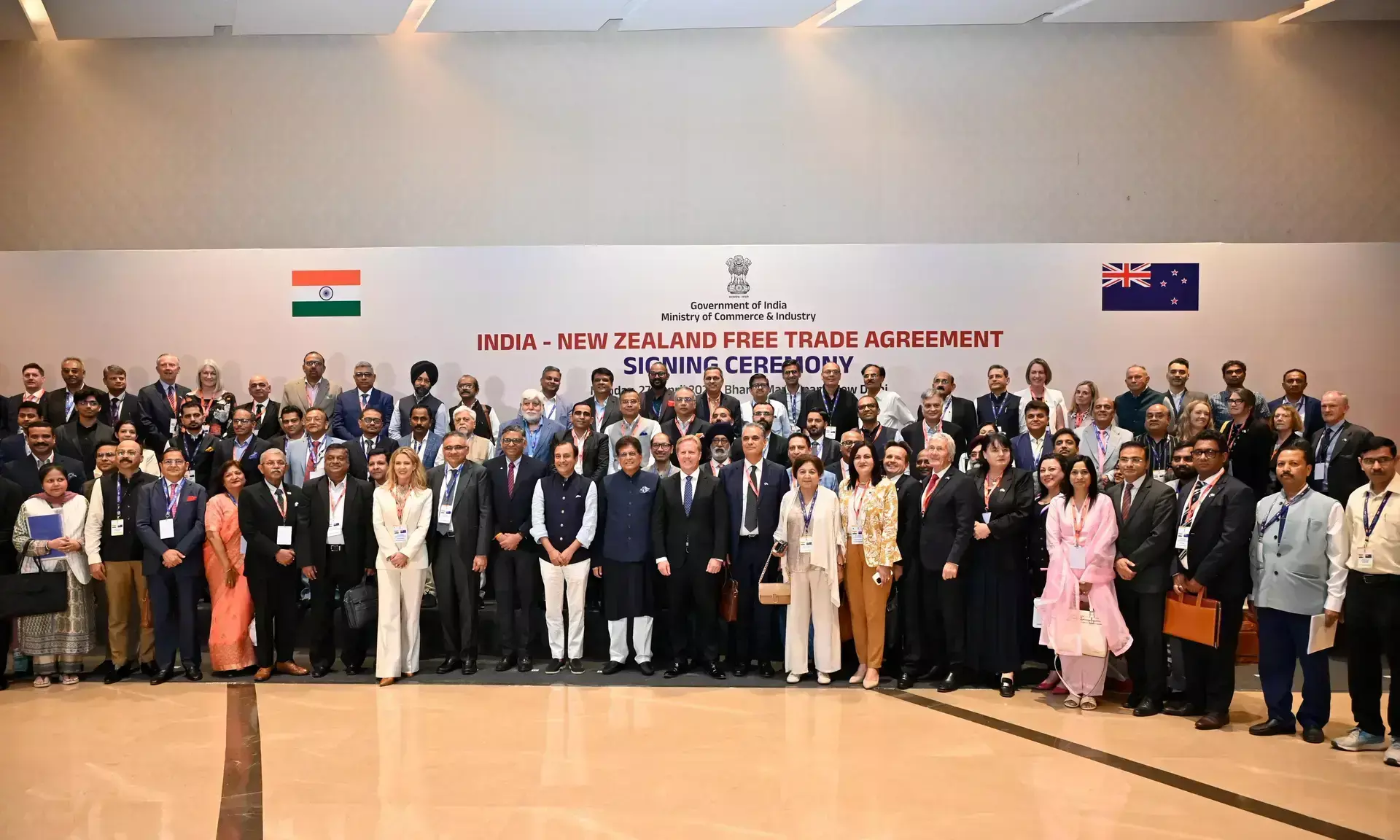 India–New Zealand FTA signed, unlocking trade and investment