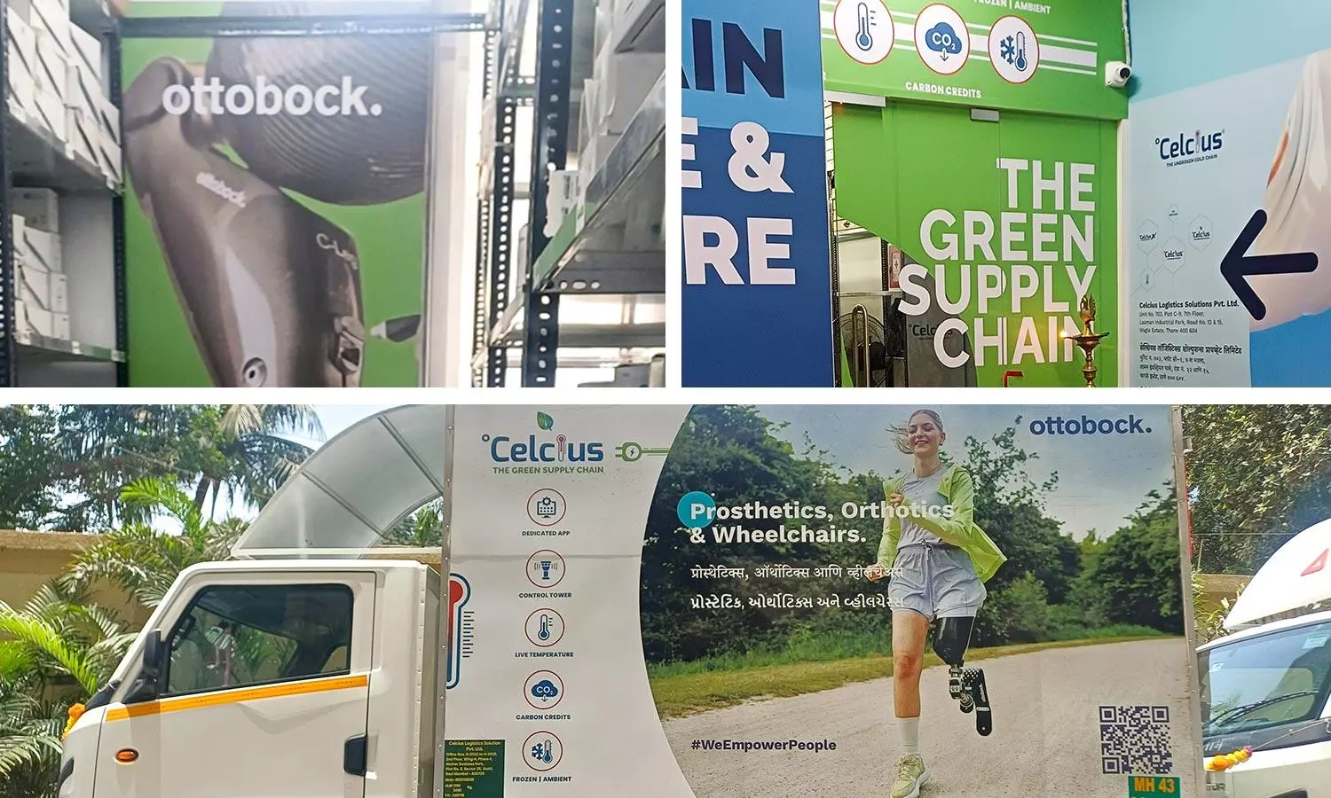 Celcius, Ottobock launch prosthetics logistics hub in India
