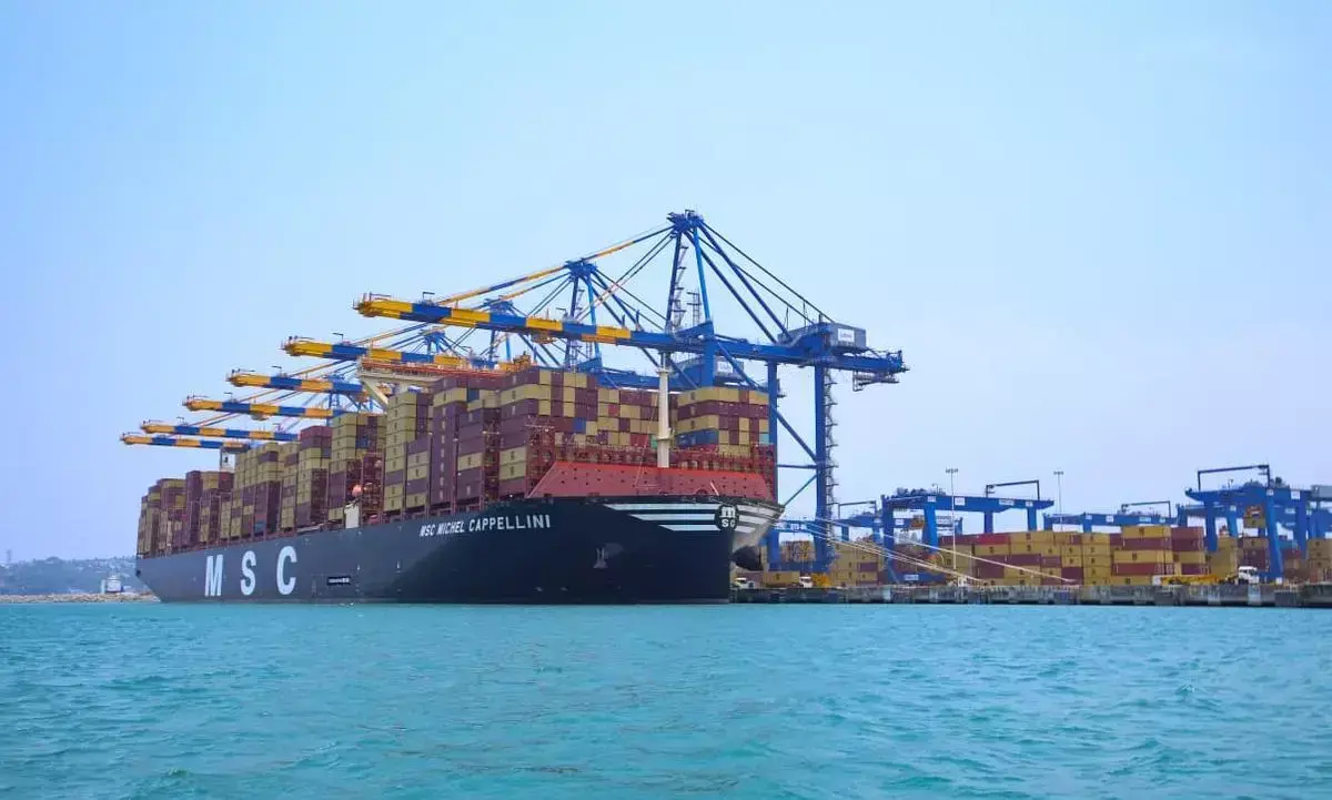 Vizhinjam Seaport handles 2 million TEUs in 20 months of operations Vizhinjam Seaport handles 2 million TEUs in 20 months of operations