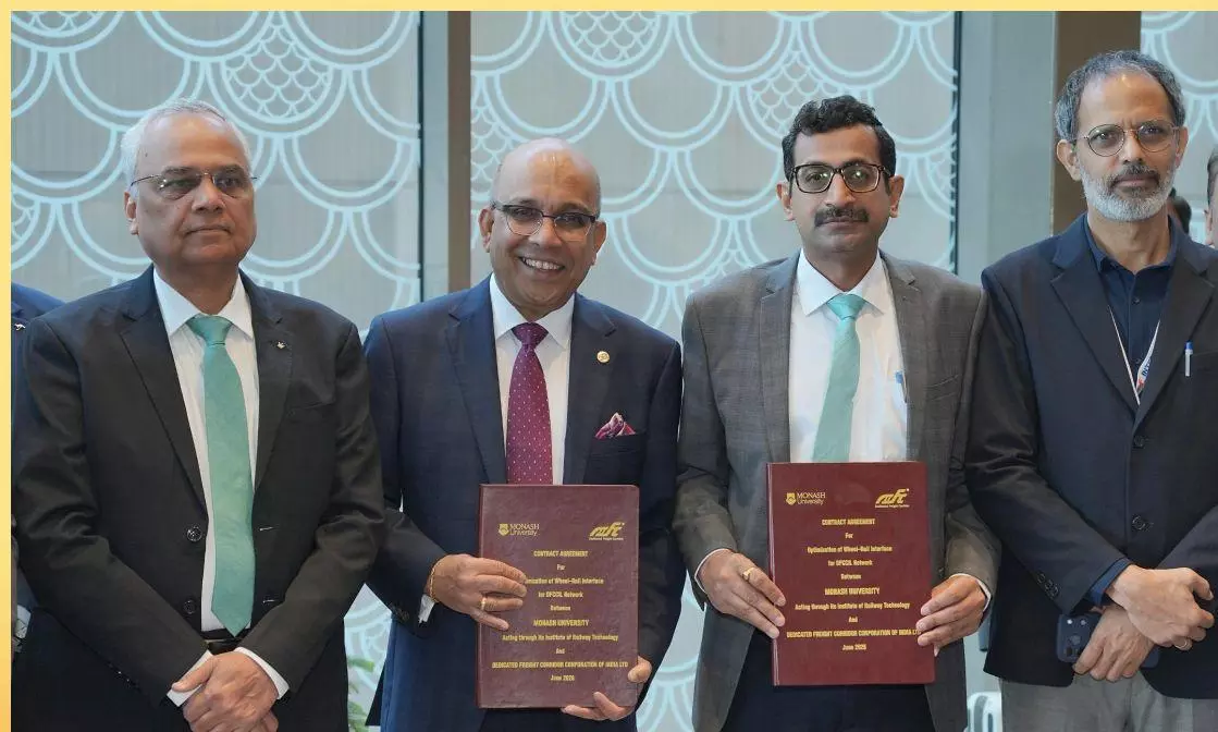 DFCCIL, Monash University partner on rail research DFCCIL, Monash University partner on rail research