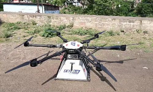 India Post launches drone mail service in Himachal India Post launches drone mail service in Himachal