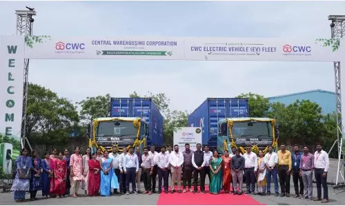 CWC launches heavy-duty EV fleet for green logistics push